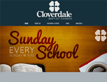 Tablet Screenshot of cloverdaledothan.com